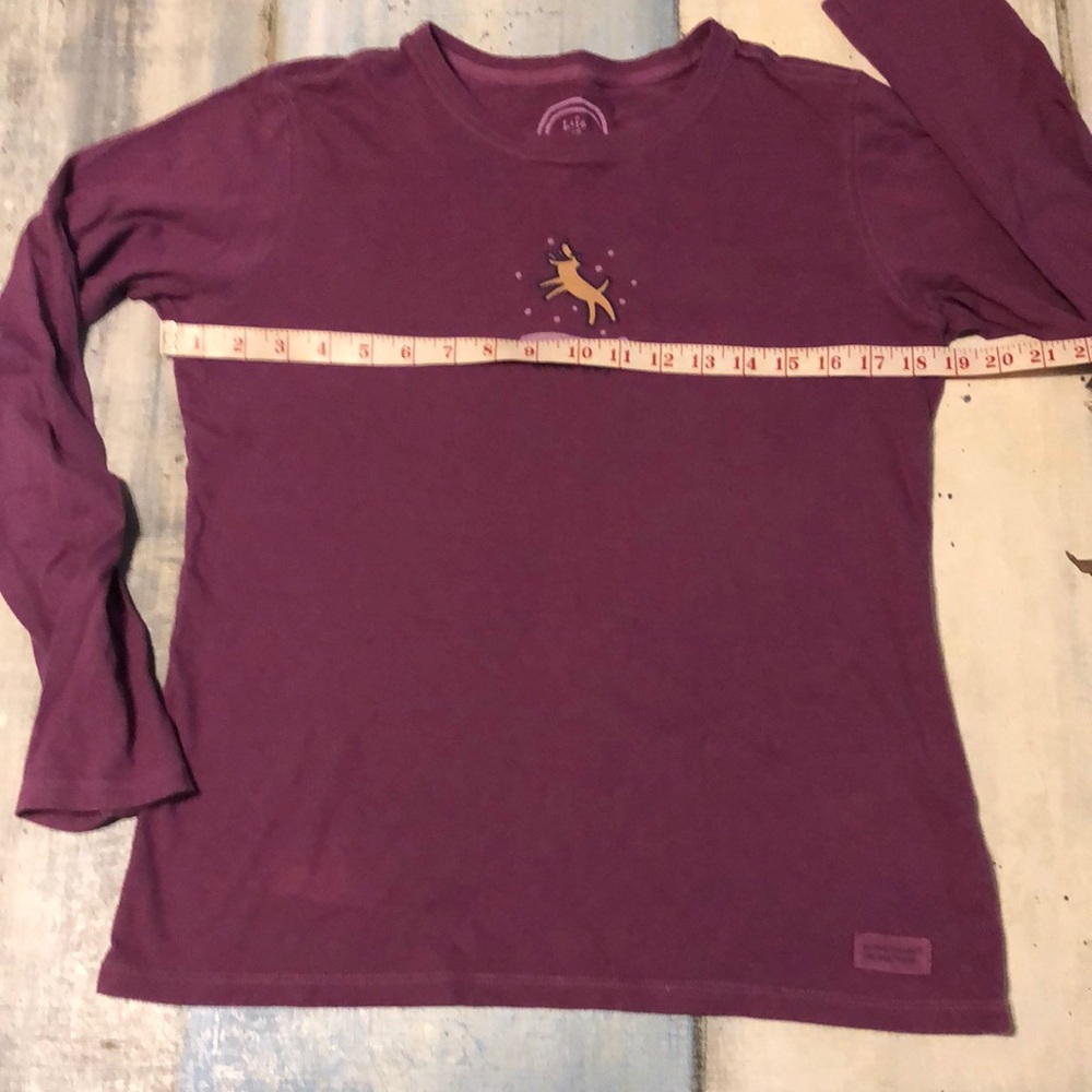 Life is good long sleeve tee size small